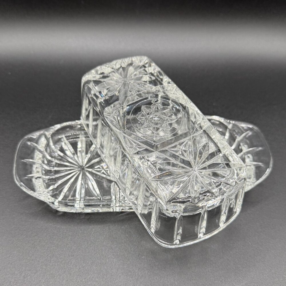 Vintage Anchor Hocking Butter Dish with Lid - Picture 2 of 6
